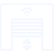 White line icon representing the age of a garage door.