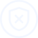 White line icon representing outdated garage door safety features.