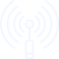 White line icon representing malfunctioning garage door safety sensors.