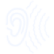 White line icon representing unusual garage door noises.