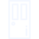 White line icon representing visible wear on garage door components.