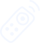 White line icon representing intermittent wall switch or remote control operation.