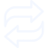 White line icon representing a garage door that frequently reverses.