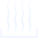 White line icon representing a garage door opener overheating.