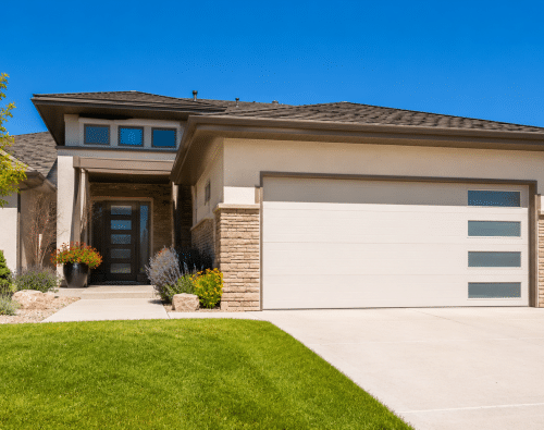 insulated garage door