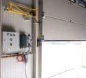Control units for gates and loading bridges. Control system for warehouse loading bays